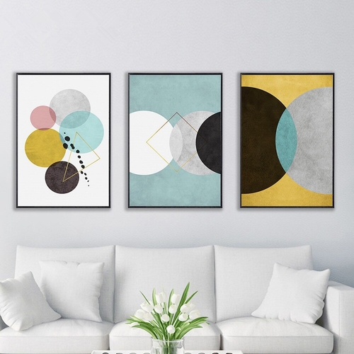 Nordic Wall Poster Abstract Modern Art