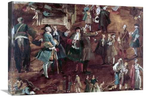 Global Gallery GCS-276953-30-142 30 in. Figure Studies Art Print - Can