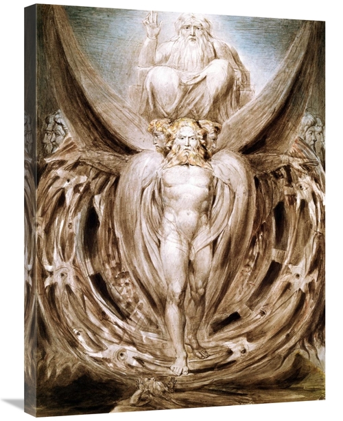 Global Gallery GCS-276759-30-142 30 in. The Whirlwind - Ezekiels Visio