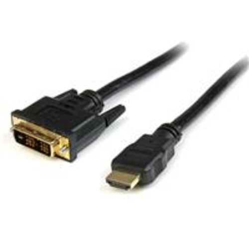 StarTech.com HDDVIMM3 3 ft. HDMI to DVI-D Cable Male to Male, Blac