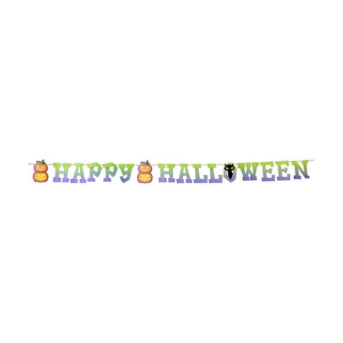 Garland 350 cm Pumpkin Skeleton Halloween