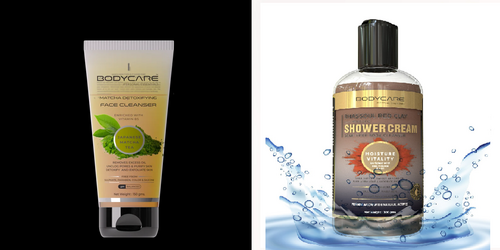 Japanese Matcha Tea Face Wash Red Clay Shower Cream  pack of 2