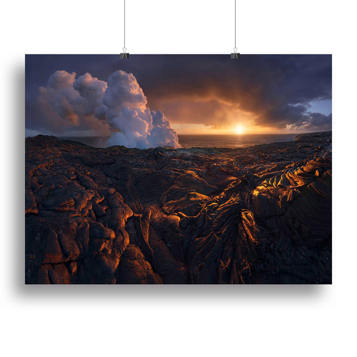 Lava Fields Canvas Print or Poster
