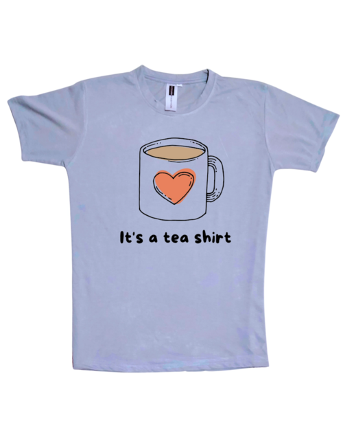 Regular Fit Grey Tshirt for men & women for Evergreen- design (IT'S