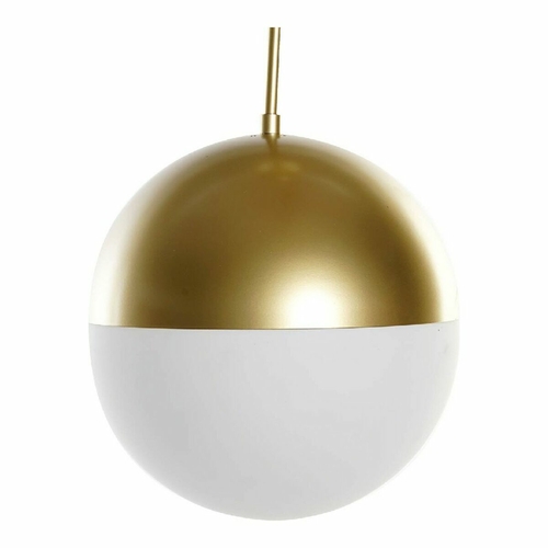 Ceiling Light DKD Home Decor White Metal Crystal 220 V Golden 50 W (30