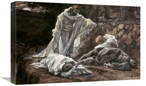 Global Gallery GCS-280259-22-142 22 in. Could Ye Not Watch with Me One