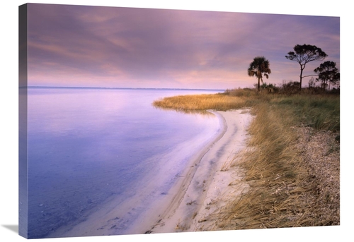 Global Gallery GCS-396105-2432-142 24 x 32 in. Beach Along Saint Josep