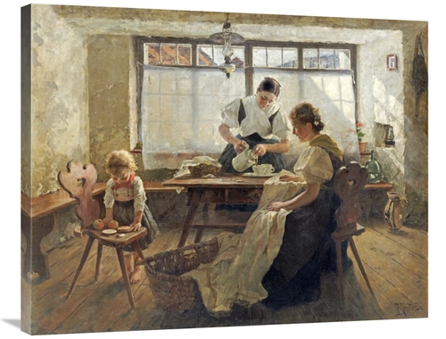 Global Gallery GCS-266689-36-142 36 in. Coffee Break Art Print - Alexa