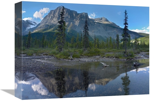 Global Gallery GCS-397031-1216-142 12 x 16 in. Michael Peak Reflection