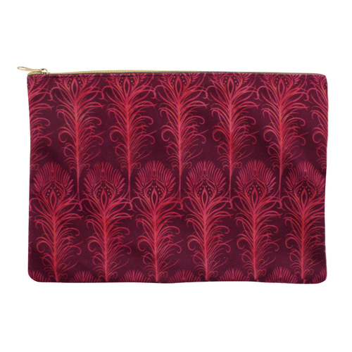 Luxury Pink Fabric Makeup Bag