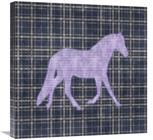 Global Gallery GCS-453829-2424-142 24 x 24 in. Country Style Horse Art