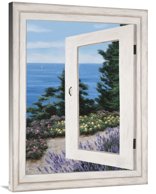Global Gallery GCS-126366-3040-142 30 x 40 in. Bay Window Vista II Art