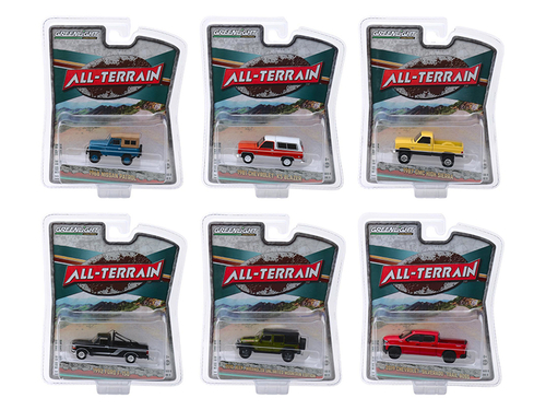 \All Terrain\" Set of 6 pieces Series 9 1/64 Diecast Model Cars by