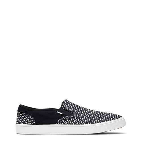 Black TOMS SLIP-ON_10014367