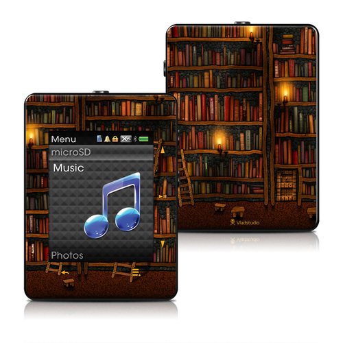 DecalGirl CZX3-LIBRARY Creative Zen X-Fi 3 Skin - Library