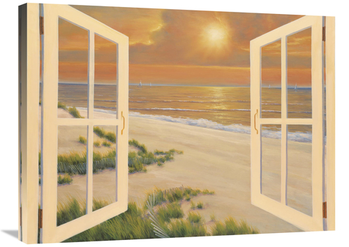Global Gallery GCS-131098-2432-142 24 x 32 in. Window of Dreams Art Pr