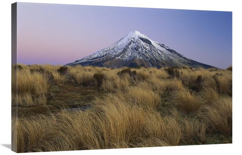Global Gallery GCS-453501-2436-142 24 x 36 in. Mount Taranaki At Dusk&