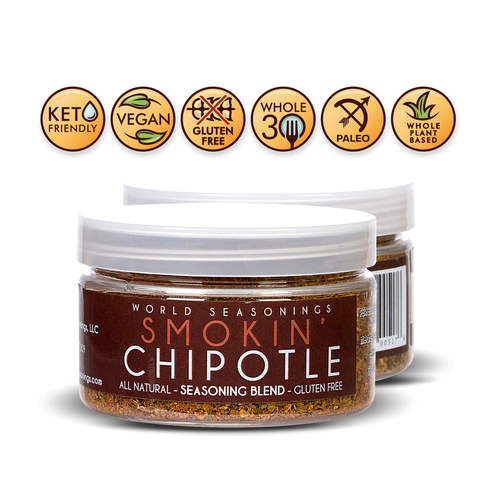 Smokin' Chipotle - All Natural, Gluten Free Seasoning Blend