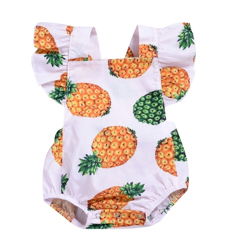  Summer Newborn Baby Girls Clothes Romper