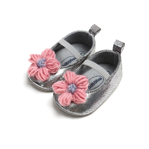 2019 Baby Cute Princess Shoes Wool Flower Baby