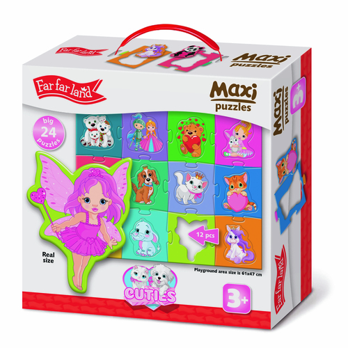 MAXI puzzle - Cuties (61 * 47 cm)