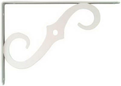 N229-443 10 x 7 in. Ornamental Bracket, Antique White