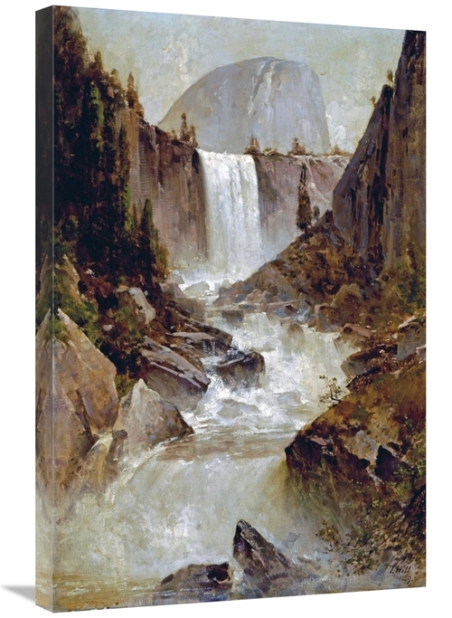 Global Gallery GCS-268100-30-142 30 in. Vernal Falls, Yosemite Art