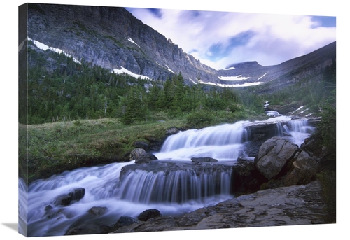 Global Gallery GCS-396355-2432-142 24 x 32 in. Lunch Creek Cascades&#4