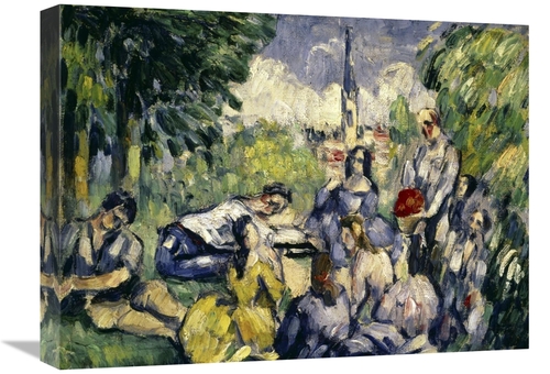 Global Gallery GCS-281846-22-142 22 in. Lunch on the Grass Art Print -