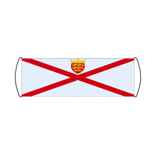 Bannière de défilement Drapeau de Jersey