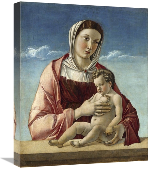 Global Gallery GCS-281699-22-142 22 in. Madonna & Child - Madonna Friz