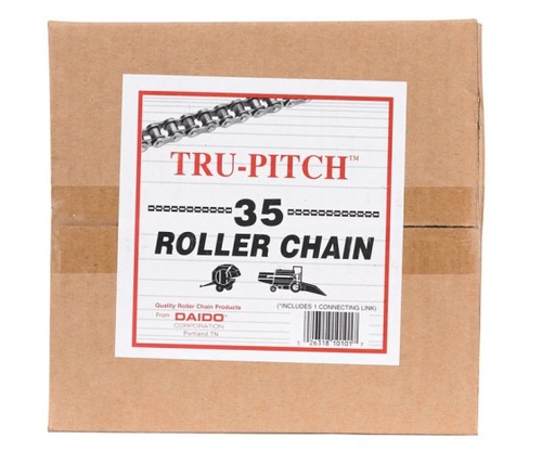 Tru-Pitch TRC35-MD No. 35 0.38 in. 10 ft. Roller Chain