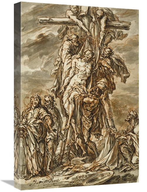 Global Gallery GCS-456814-1624-142 16 x 24 in. Descent From the Cross 