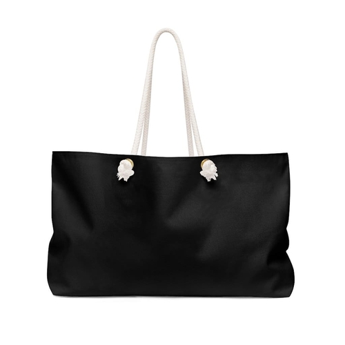 Weekender Tote Bag - Black