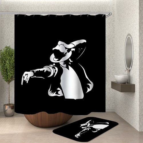 Michael Jackson Move Shower Curtain