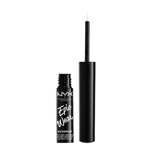 Eyeliner NYX Epic Wear silver metallic metal Liquid
