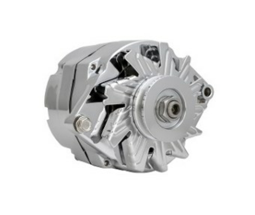 65A 1964-1983 Gm Various Models Powermaster Alternator 1 Wire - Chrome