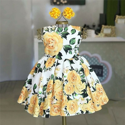 2019 Cute Baby Girl Floral Toddler Baby Girls