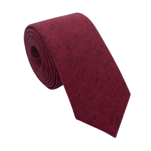 Burgundy Phoenix Japanese Tie