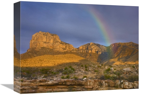 Global Gallery GCS-396686-1216-142 12 x 16 in. Rainbow Near El Capitan