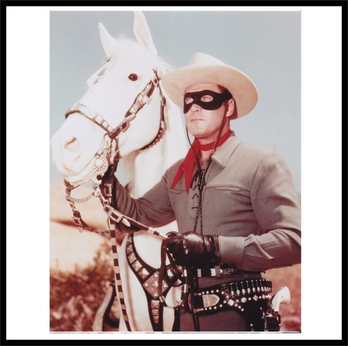 3 Inch Cloth Patch Lone Ranger