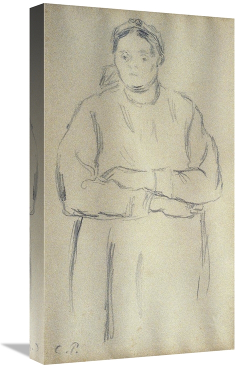 Global Gallery GCS-279424-22-142 22 in. Peasant Art Print - Camille Pi