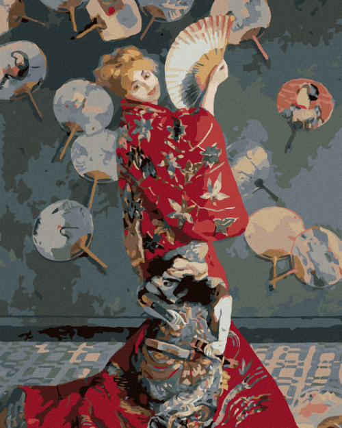 Paint by Numbers - Camille Monet In Japanese Costume (CLAUDE MONET)