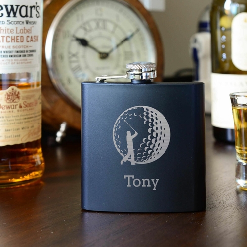 Personalized flask | golf flask | best man flask | groomsman gift
