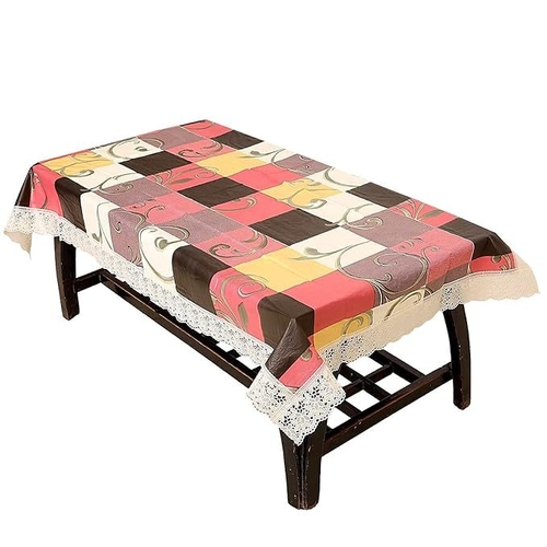 2-4 Seater PVC Table Cover Square design printed (Size-40x60Inches)