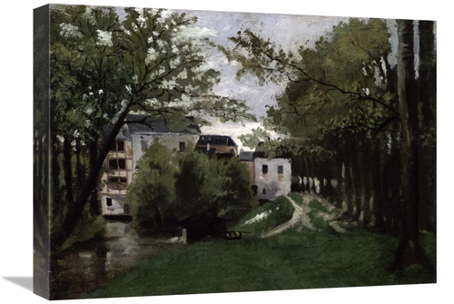 Global Gallery GCS-279418-22-142 22 in. Le Moulin a La Roche Guyon Art