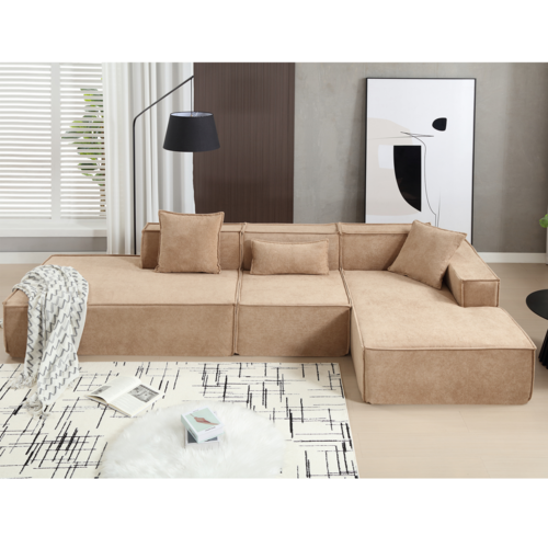 Modular combination living room sofa set, modern minimalist sofa, free