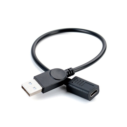 1pc USB A 2.0 Male to Type c Female Converter USB
