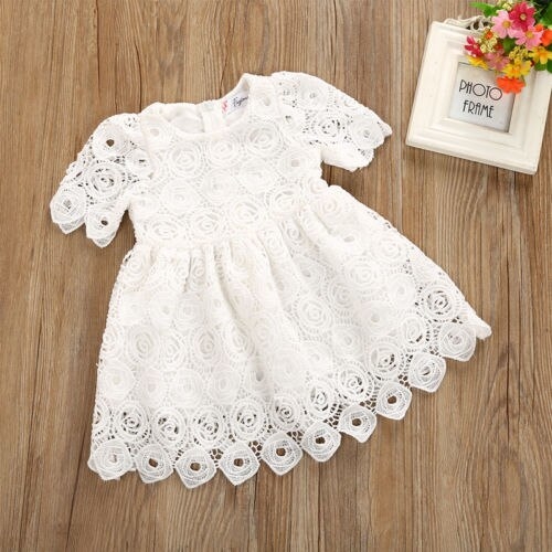 Toddler Infant Kids Baby Girls Summer Floral Dress