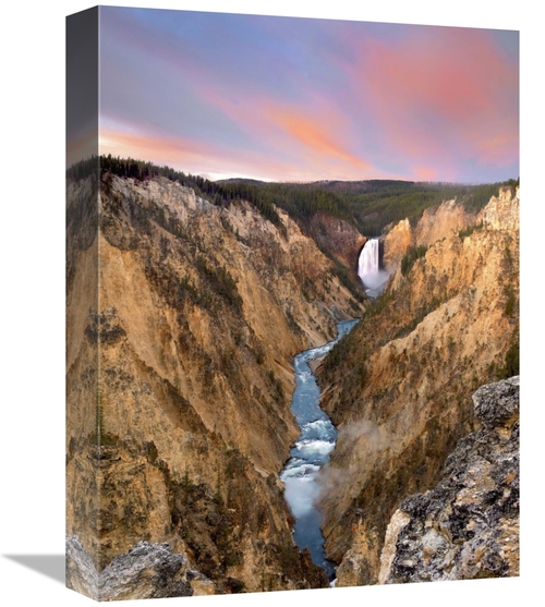 Global Gallery GCS-396517-1216-142 12 x 16 in. Lower Yellowstone Falls